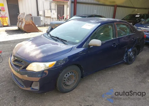 2011 Toyota Corolla Le из США, поврежденный, VIN 2T1BU4EE4BC594531